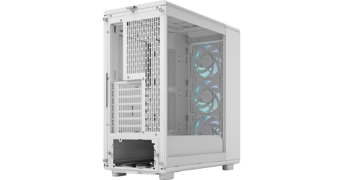 Fractal DesignEpoch RGB midi tower behuizing  (Wit | 2x USB-A | 1x USB-C | RGB | Tempered Glass)
