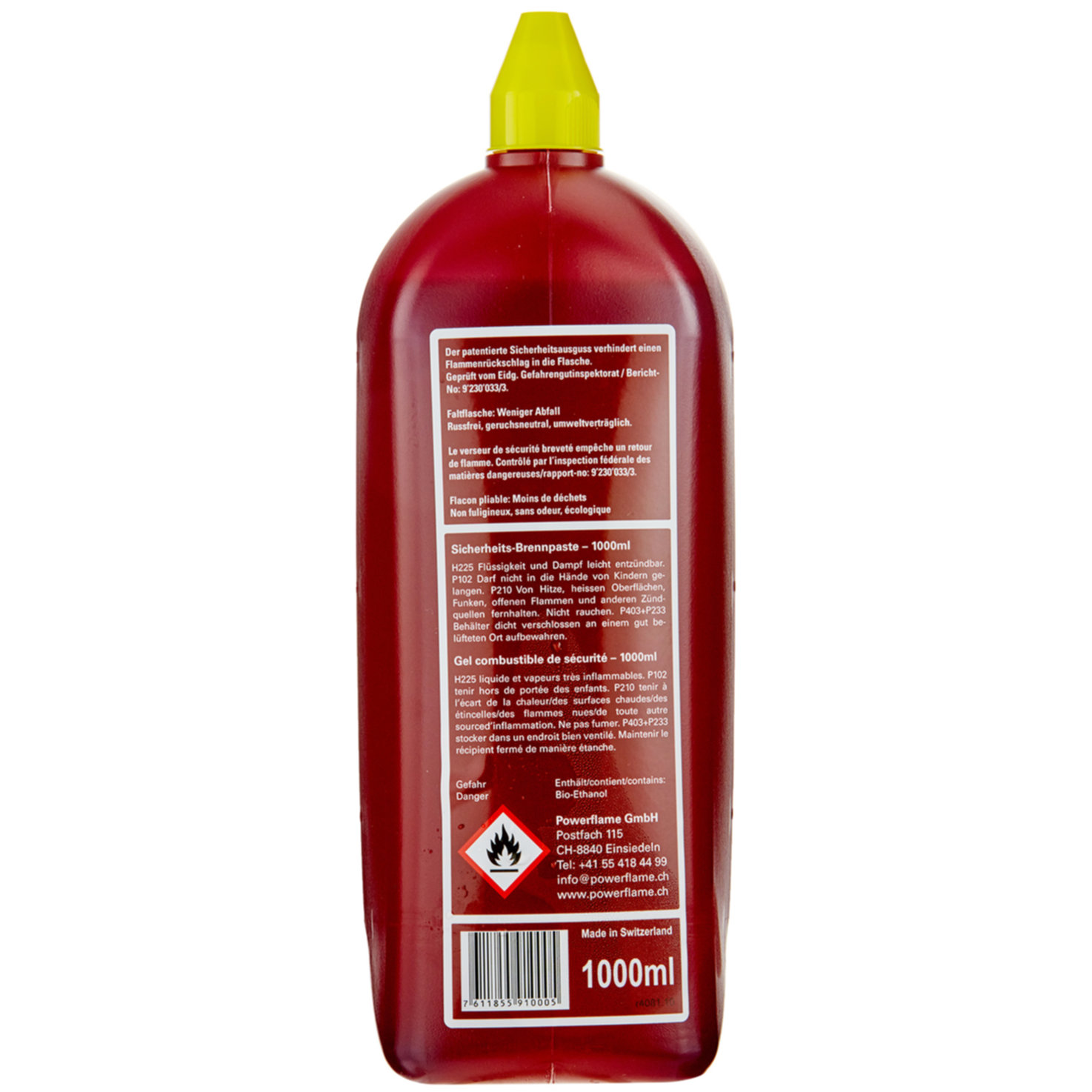 Powerflame Sicherheits Brennpaste 1L
