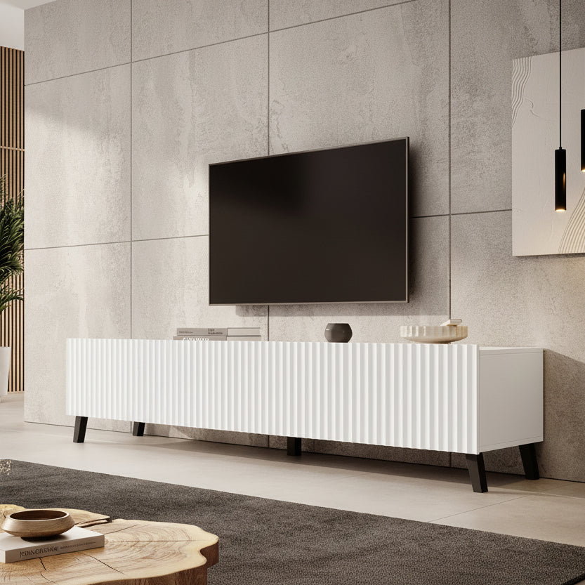 Pepinos 2 - TV-Meubel - Wit - 200x42x44 cm