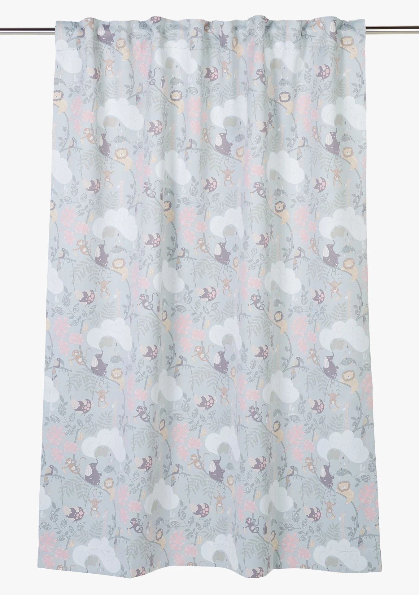 Lysdempende gardin multi - 140x160 cm