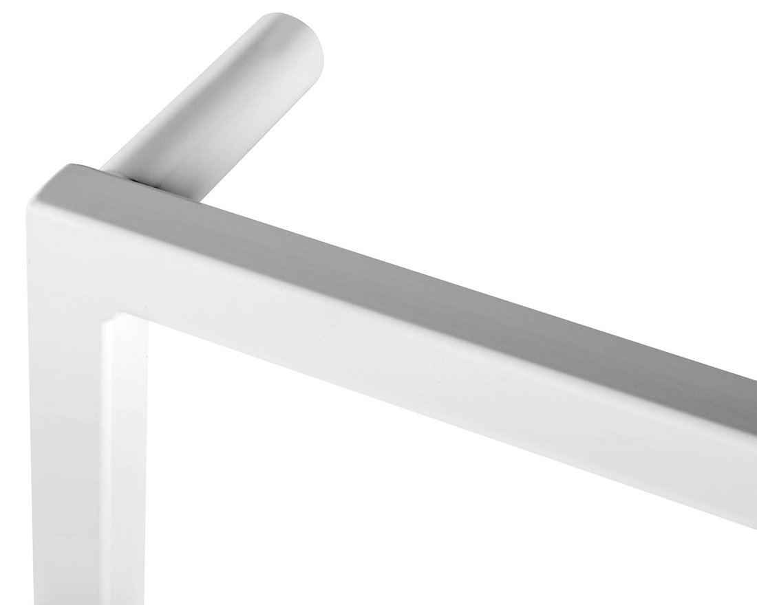 Sapho Industrial handdoekrek hangend 115x60cm mat wit