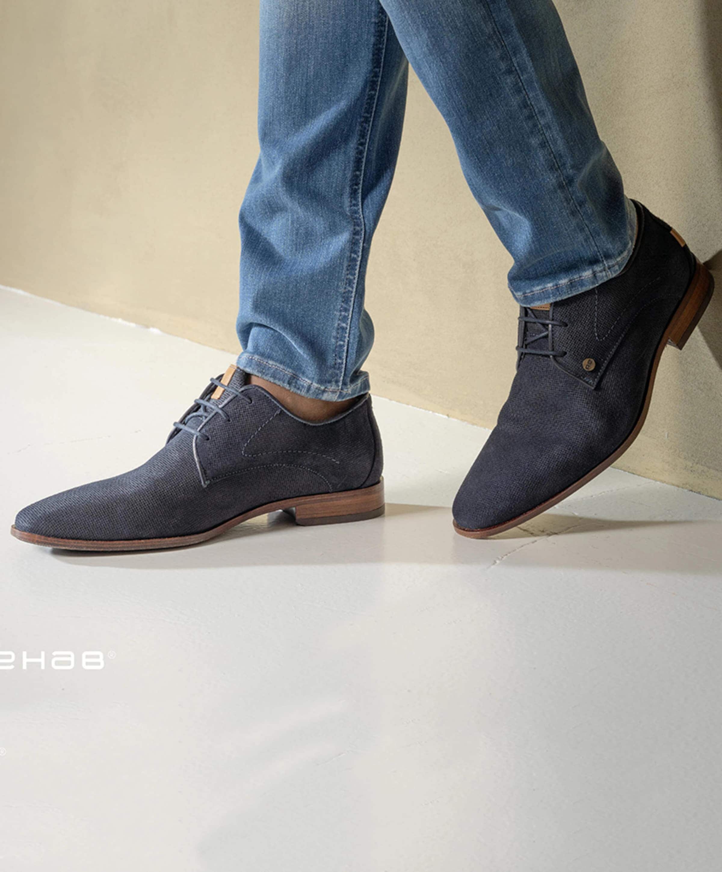 Rehab GREG WALL SUE heren veterschoenen blauw