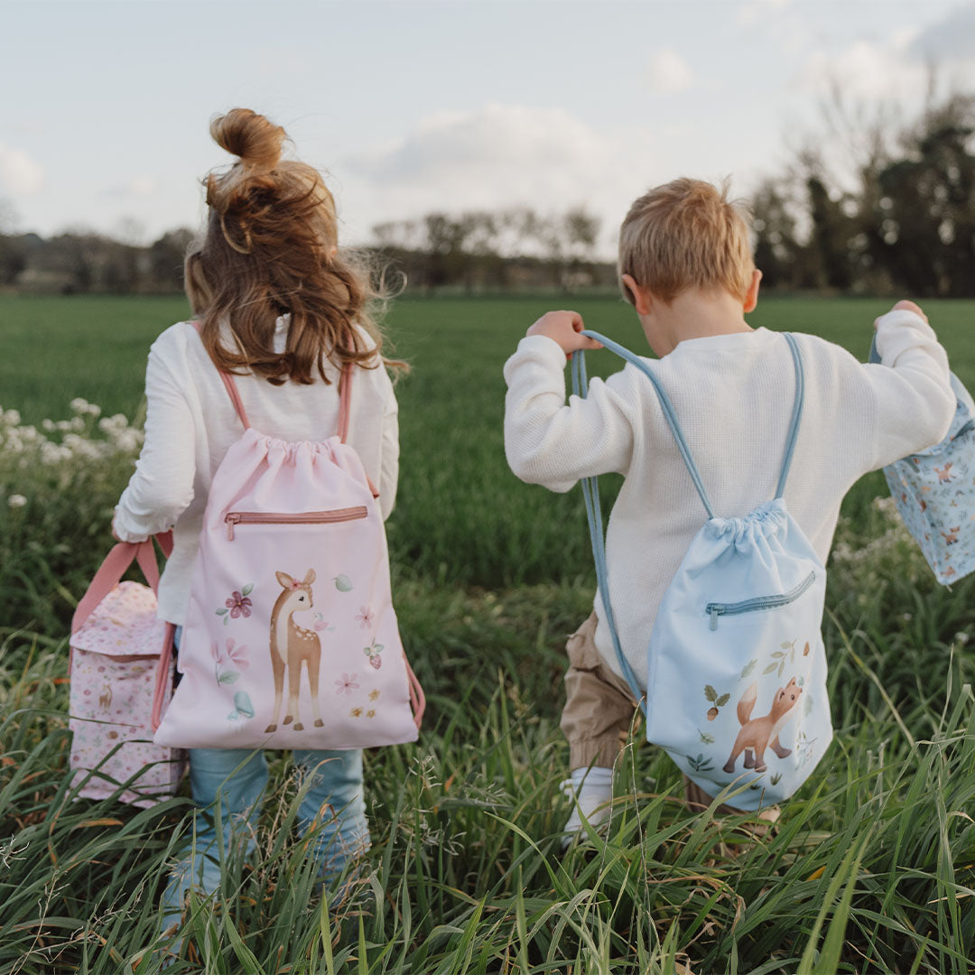 Little dutch gymtas met trekkoord - fairy garden