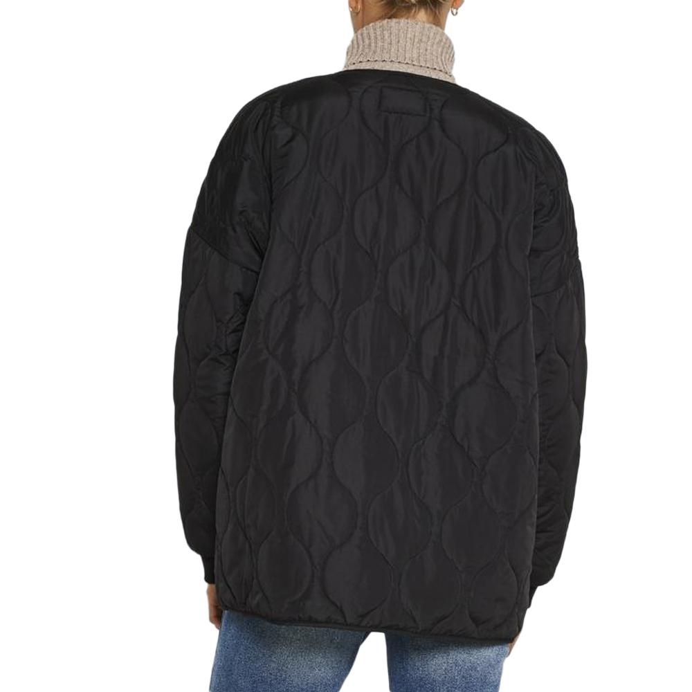 Noisy May Doudoune Noir Femme Noisy May Feline Quilted
