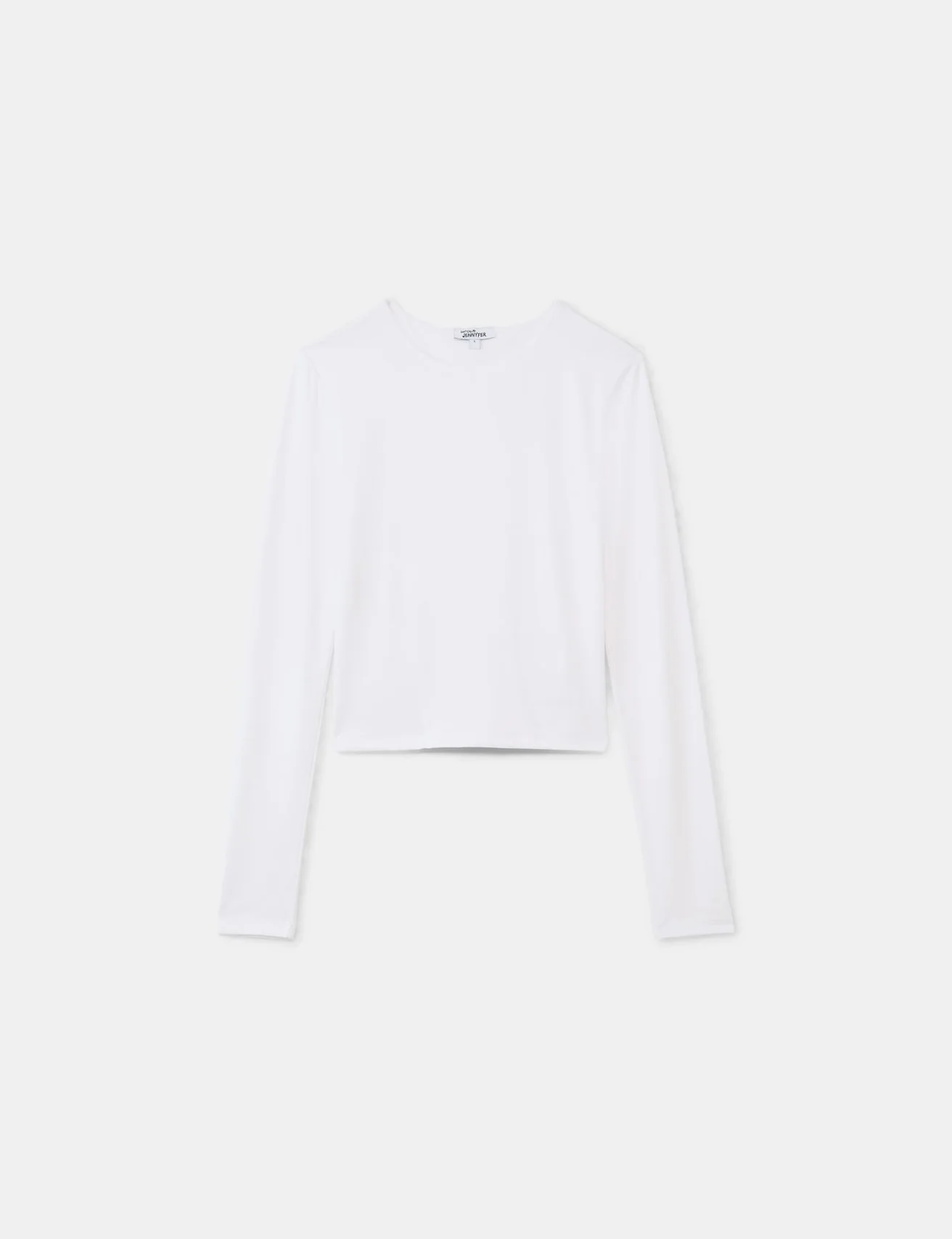 T-shirt satiné blanc