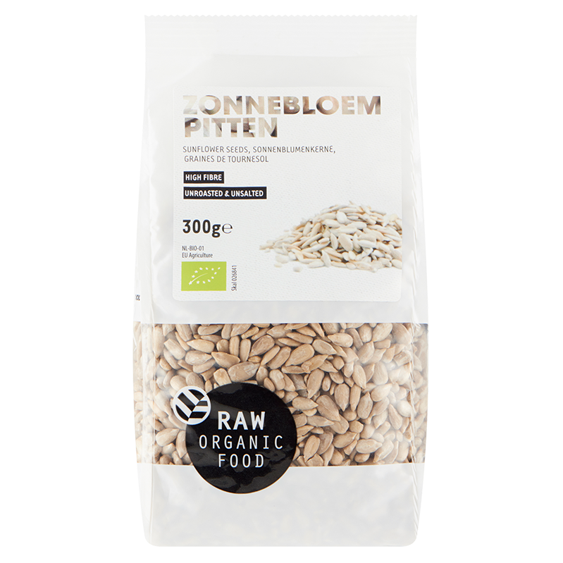 Raw Organic Food Zonnebloempitten raw (bio) 300 gram