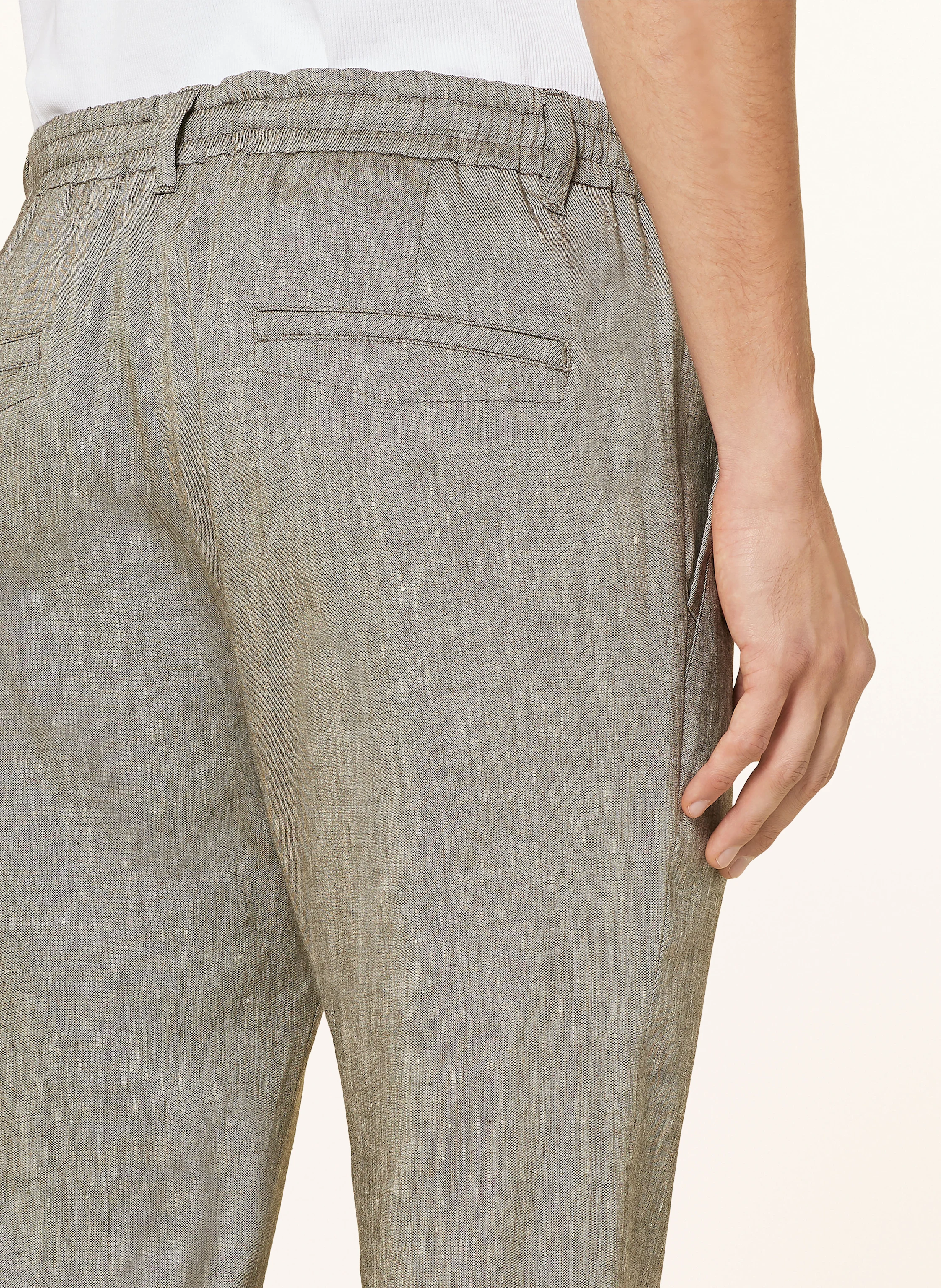 DRYKORN Hose DEGER im Jogging-Stil Regular Fit mit Leinen