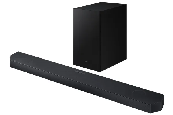 Samsung HW-Q700D - Q-Series - lydbarsystem - til hjemmebiograf - 3.1.2-kanal - trådløs - Wi-Fi, Bluetooth - App-kontrolleret - titansort