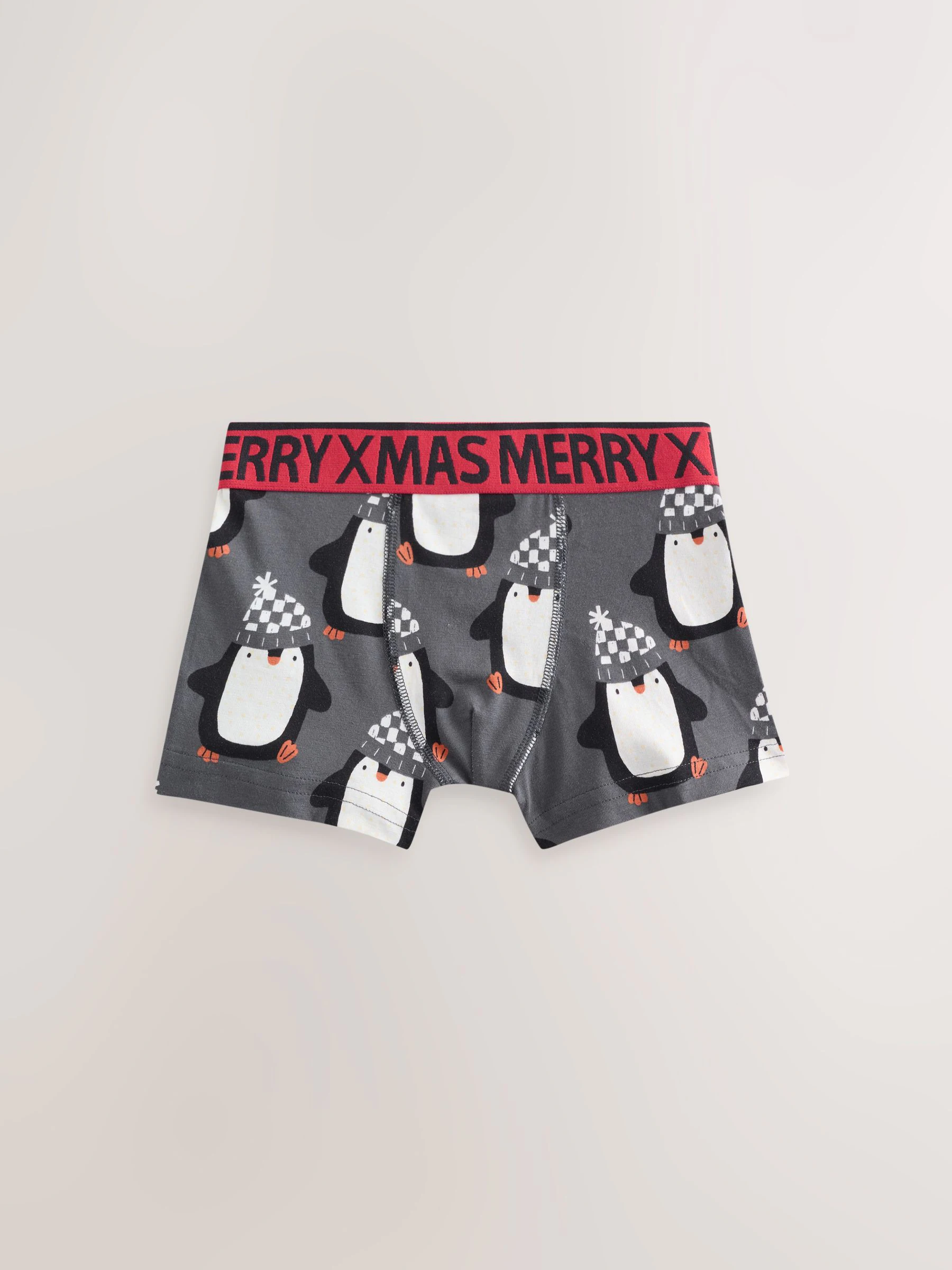 Dierenprint - Verpakking van 3 Kerstmis Boxer (1.5-16jr)