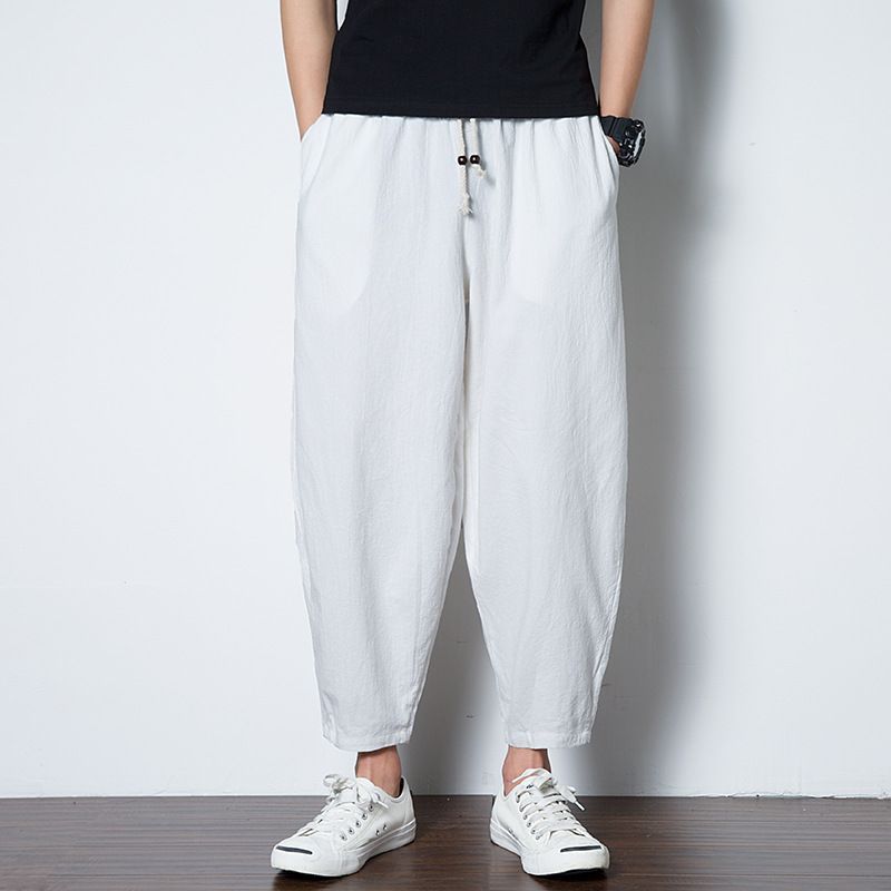 Ninine - Cropped joggingbroek met trekkoord