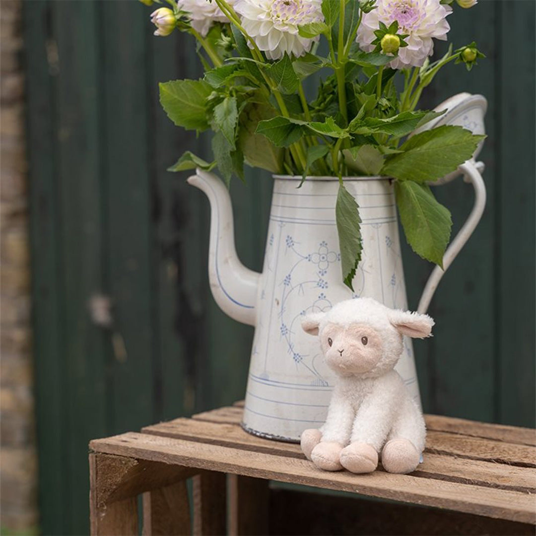 Little dutch knuffelschaap little farm - 17 cm