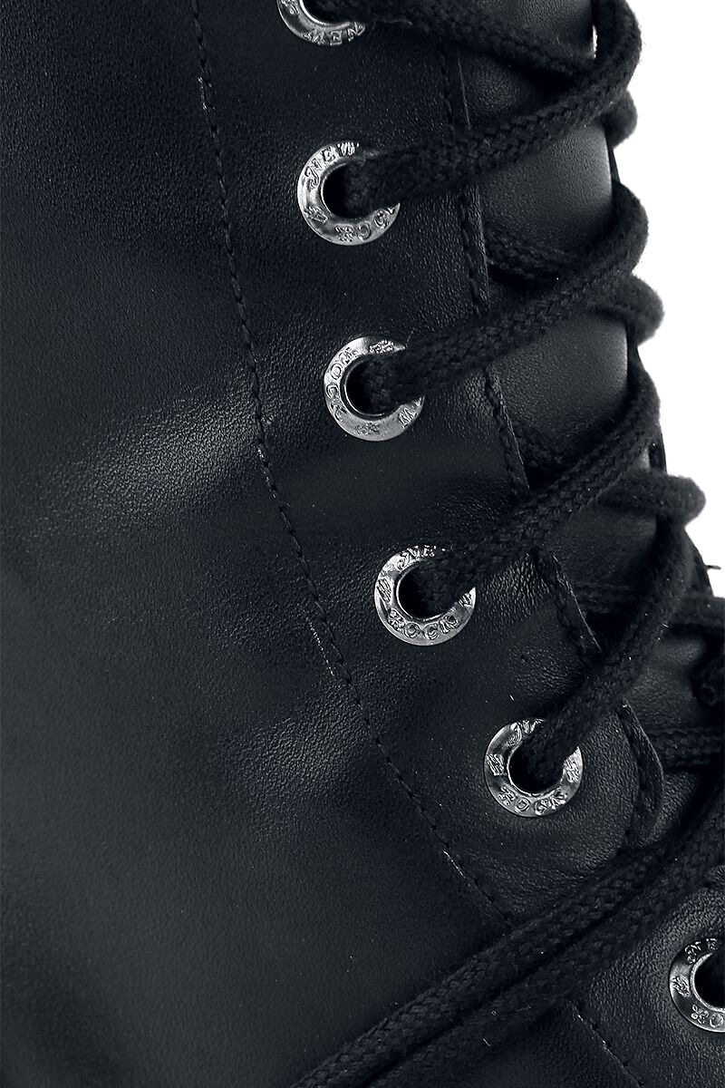 Trail Negro Tacon Acero | New Rock Bottes
