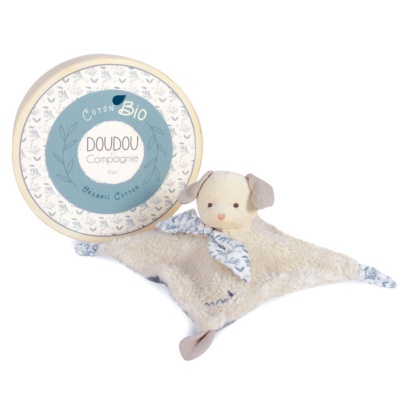 Doudou et Compagnie Doudou chien bleu