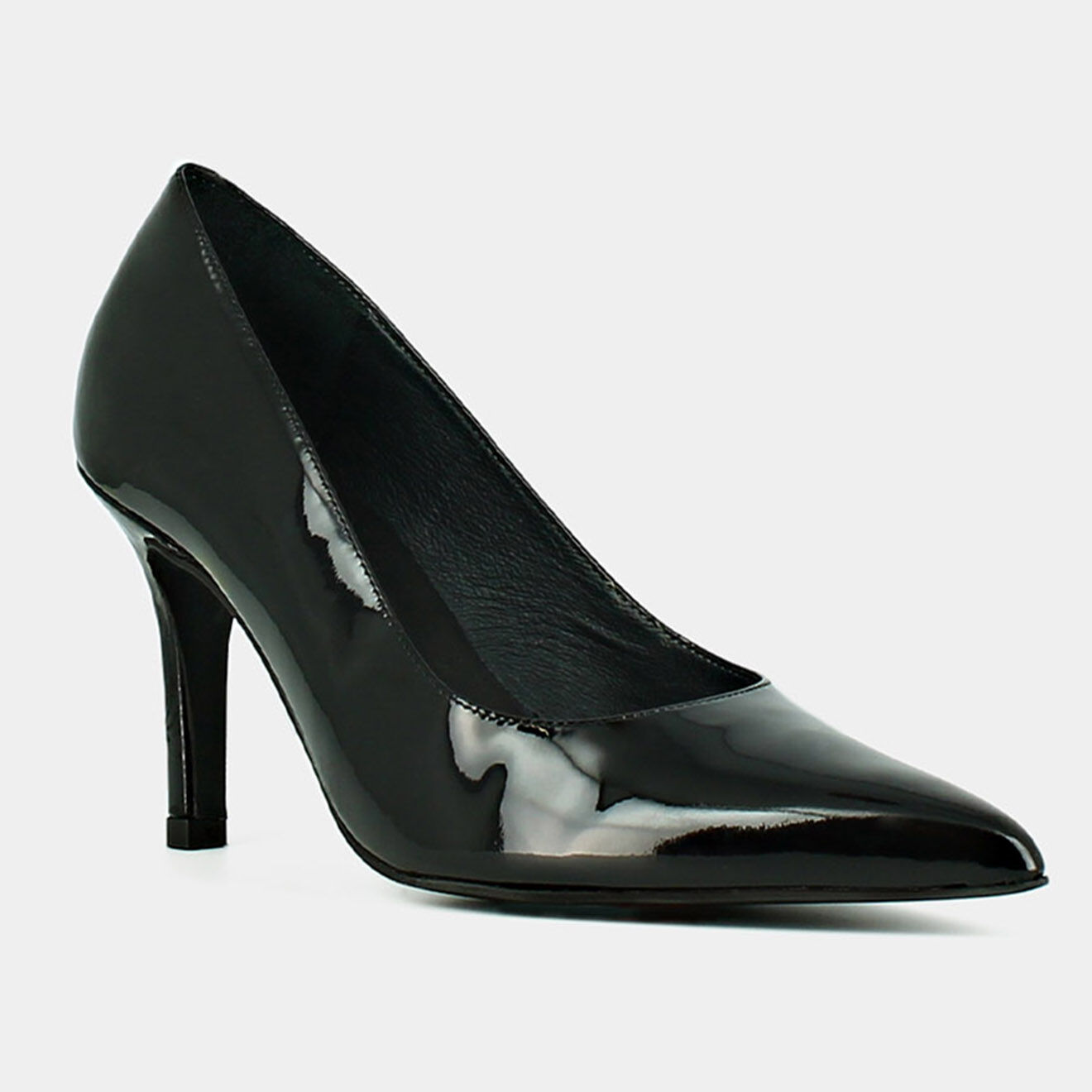 Jonak Escarpins en Cuir Dinero noirs - Talon 8 cm