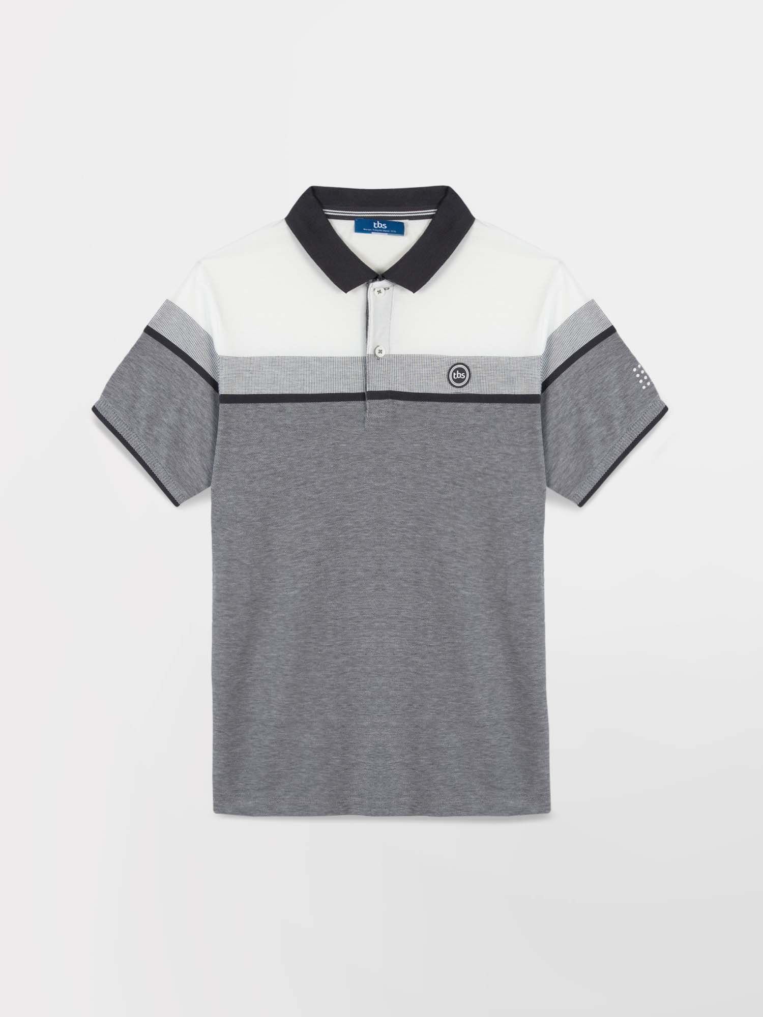 Polo Homme Coton Biologique Gris