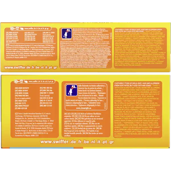 Staubmagnet Komfort Pack Starterset (Griff + 15 Tücher)