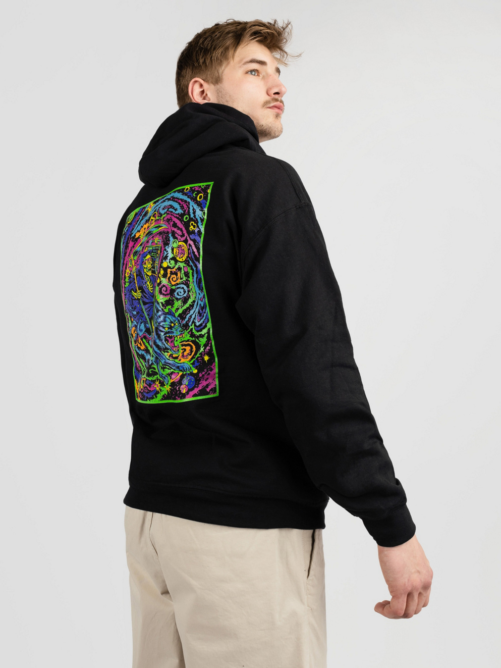 A.LAB Demented Reaper Hoodie black
