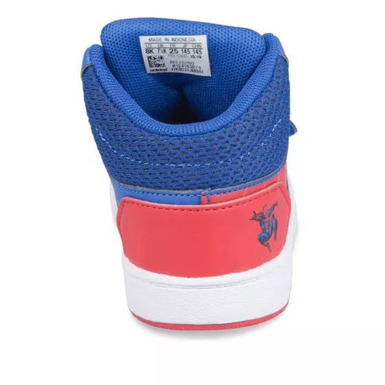 Baskets BLEUES ADIDAS Hoops Mid 2.0 Marvel