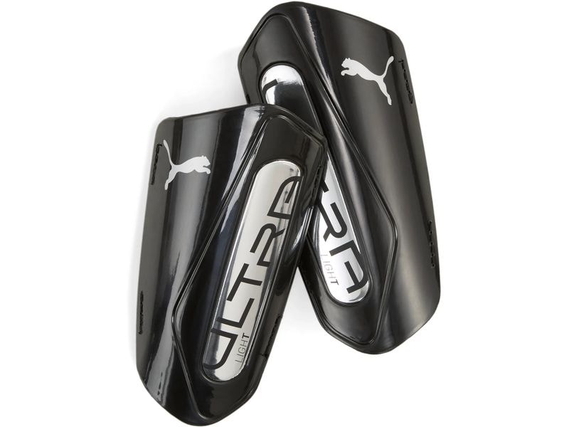 PUMA Shinguards Ultra Light Strap M, Schwarz Schienbeinschoner
