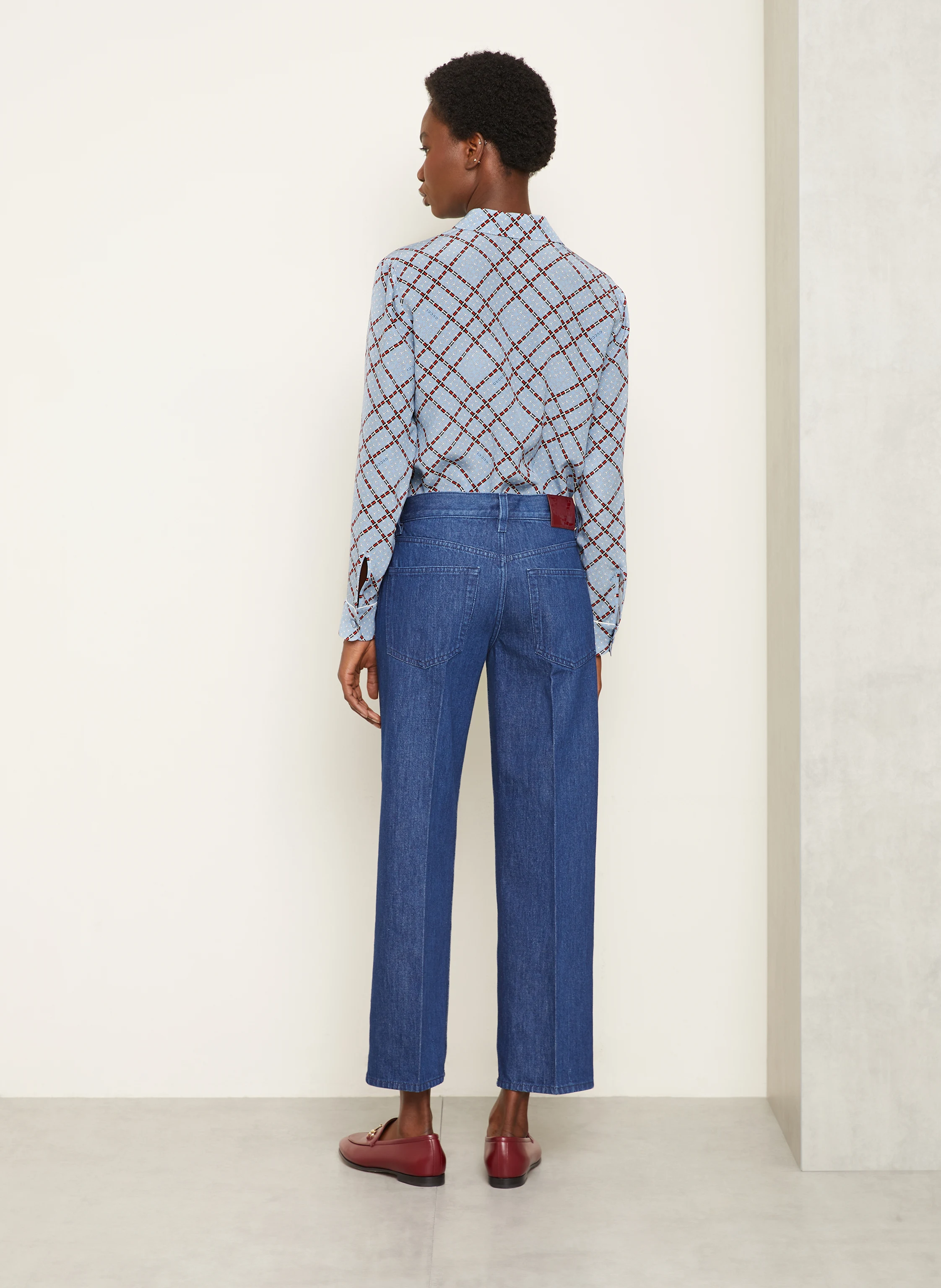 GUCCI Hemdbluse aus Seide