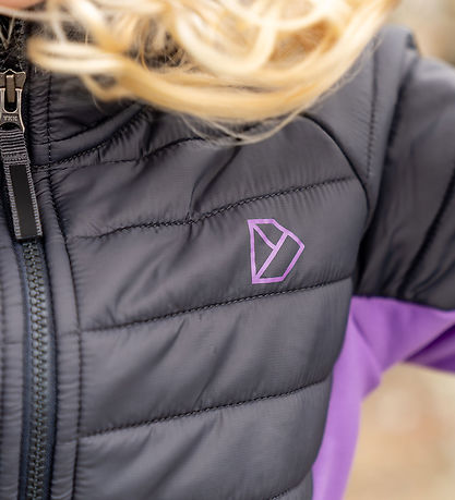 Didriksons Softshelljacke m. Thermo - Nelke - Kohle Black