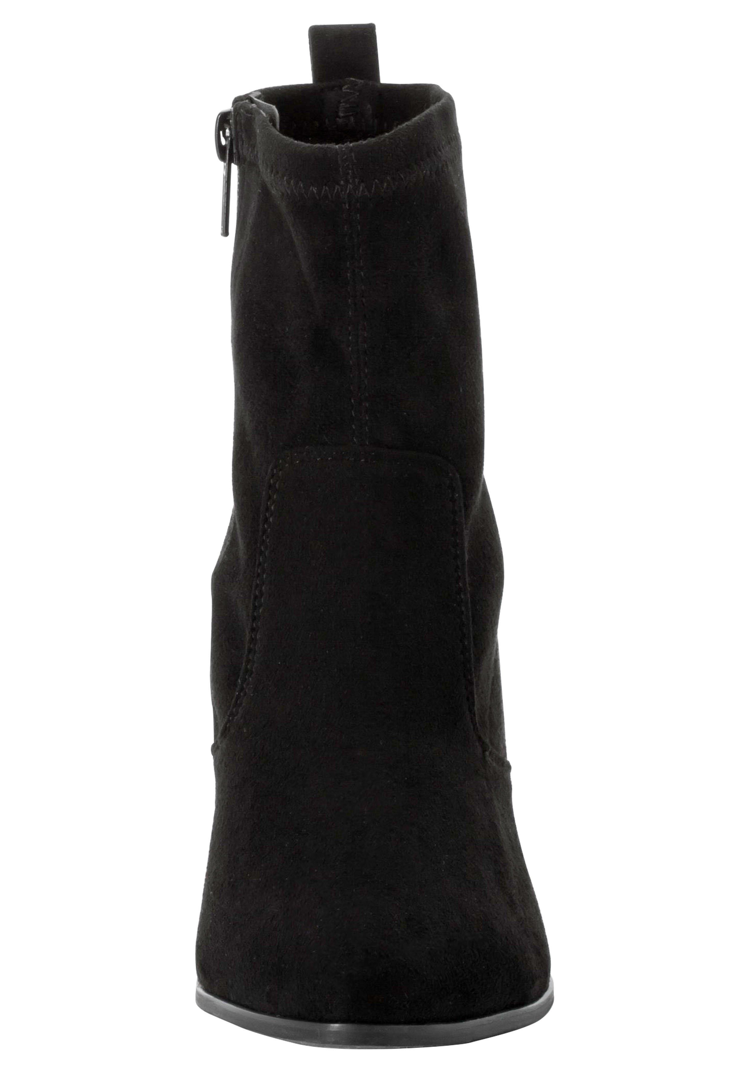 Stiefelette mit elastischem Schaft