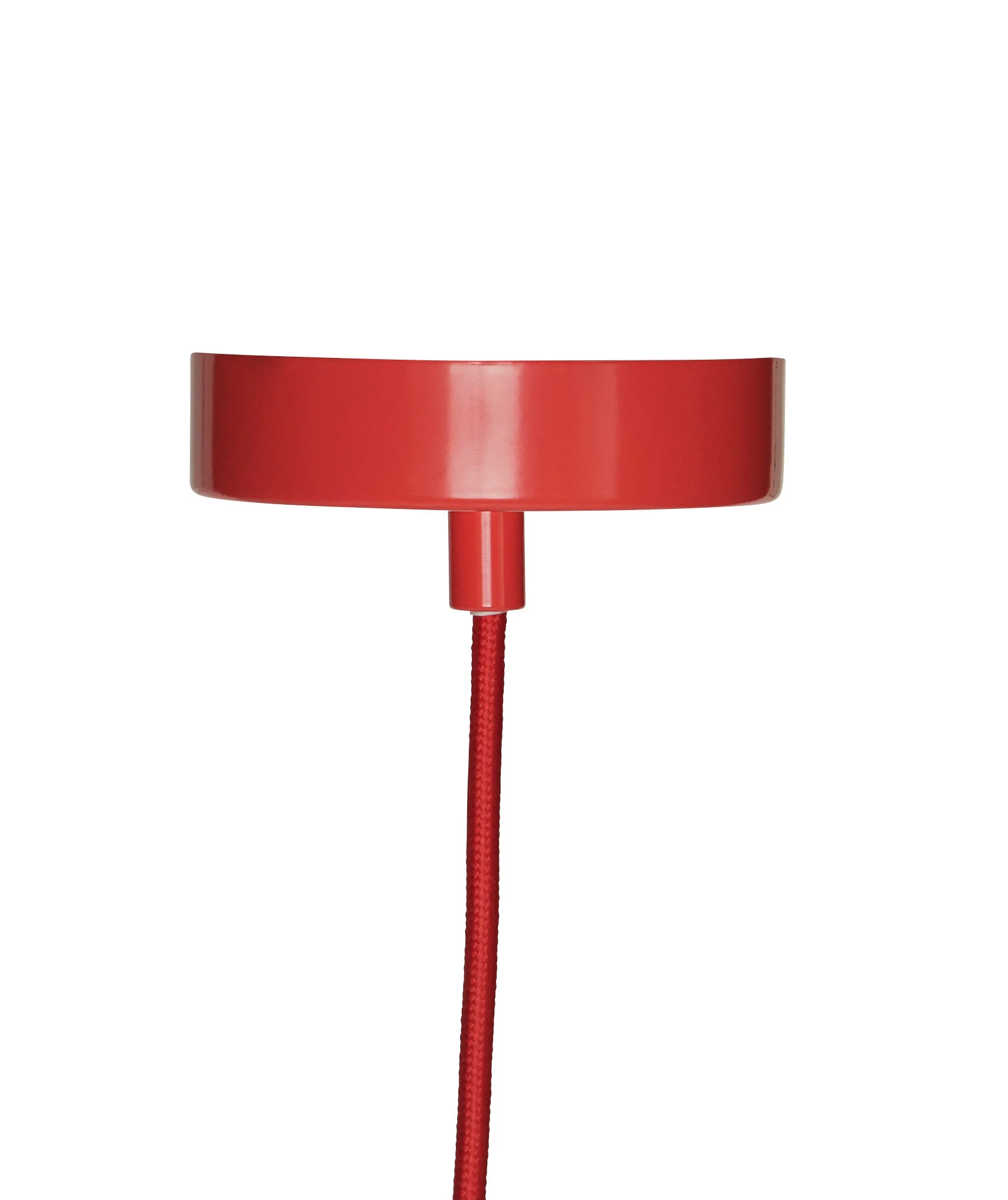 Hübsch  Chand loftslampe -rød/natur