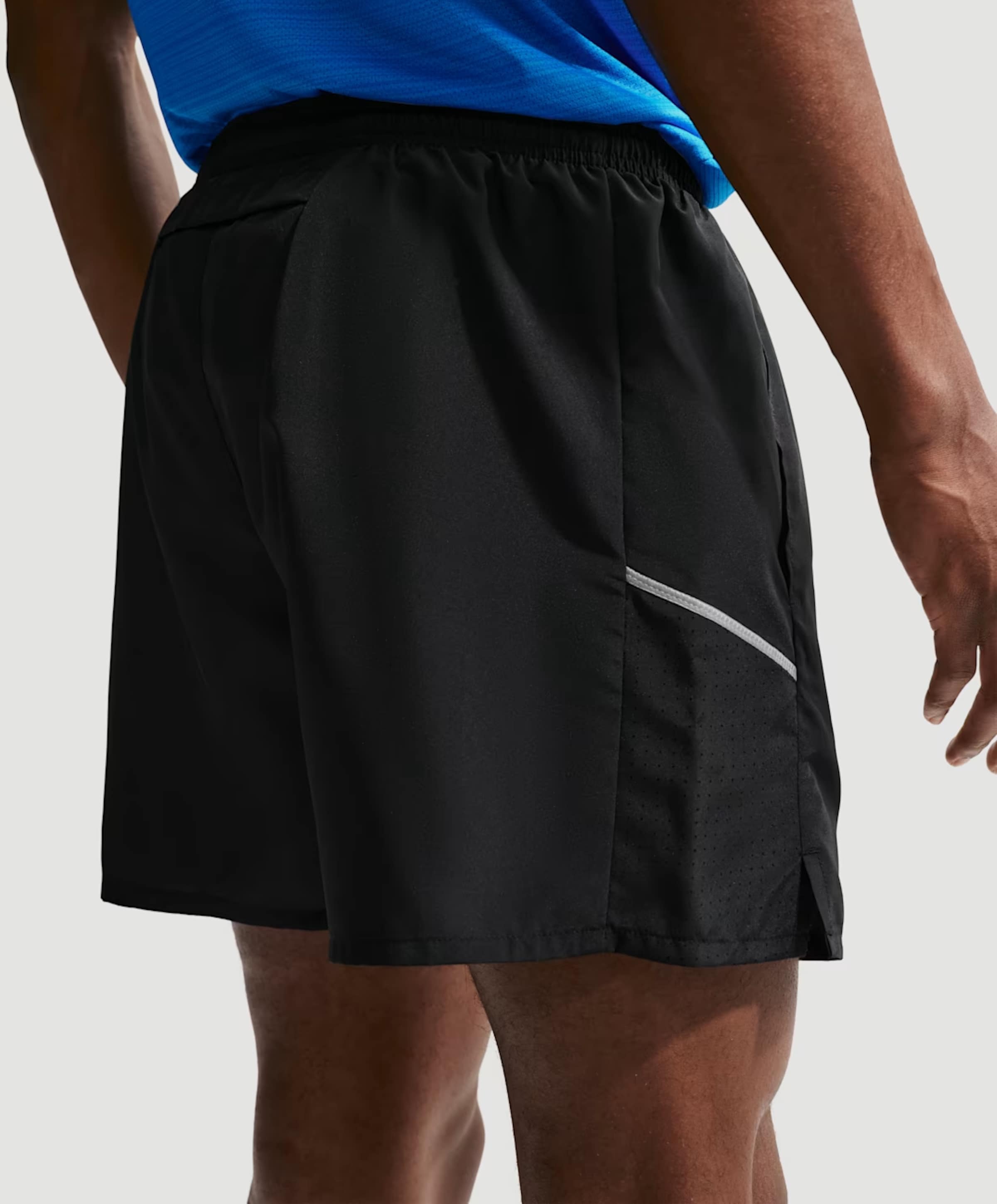 Nike Nike Miler Men's Dri-fit 5i Brief-l heren shorts zwart