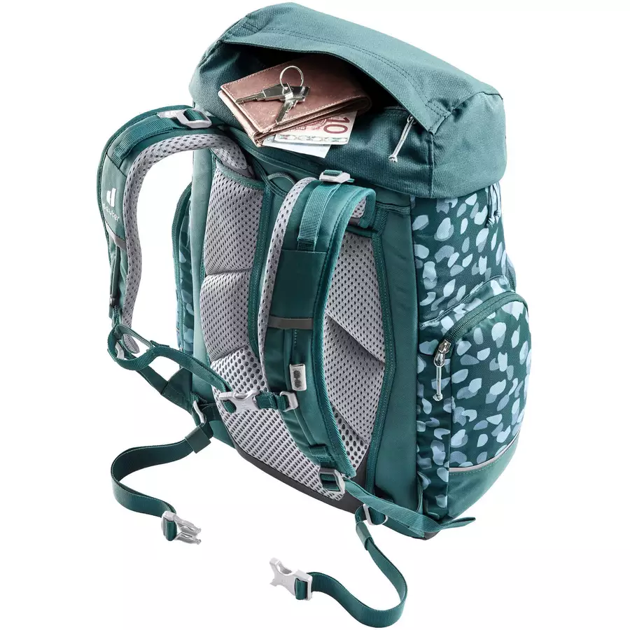 Deuter School Scula - Schulrucksack 49 cm deepsea dots