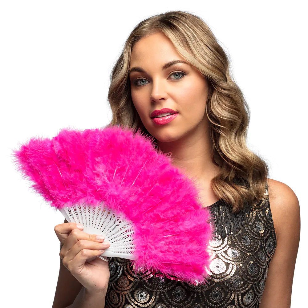Roze Waaier 23cm