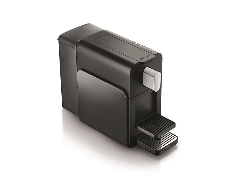 Delizio Kapselmaschine Brava Schwarz Kaffeemaschine für die Verwendung mit Kapseln des Delizio-Systems