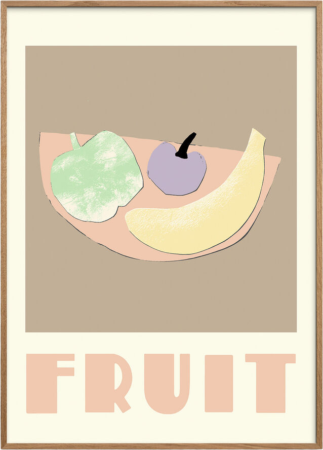 Poster & Frame Cheer up Fruit No color