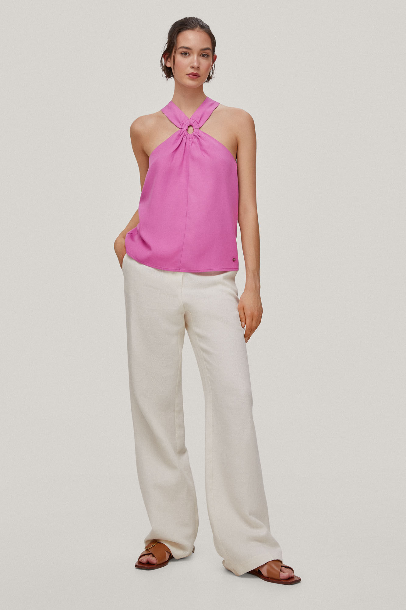 Halter superior - Branco