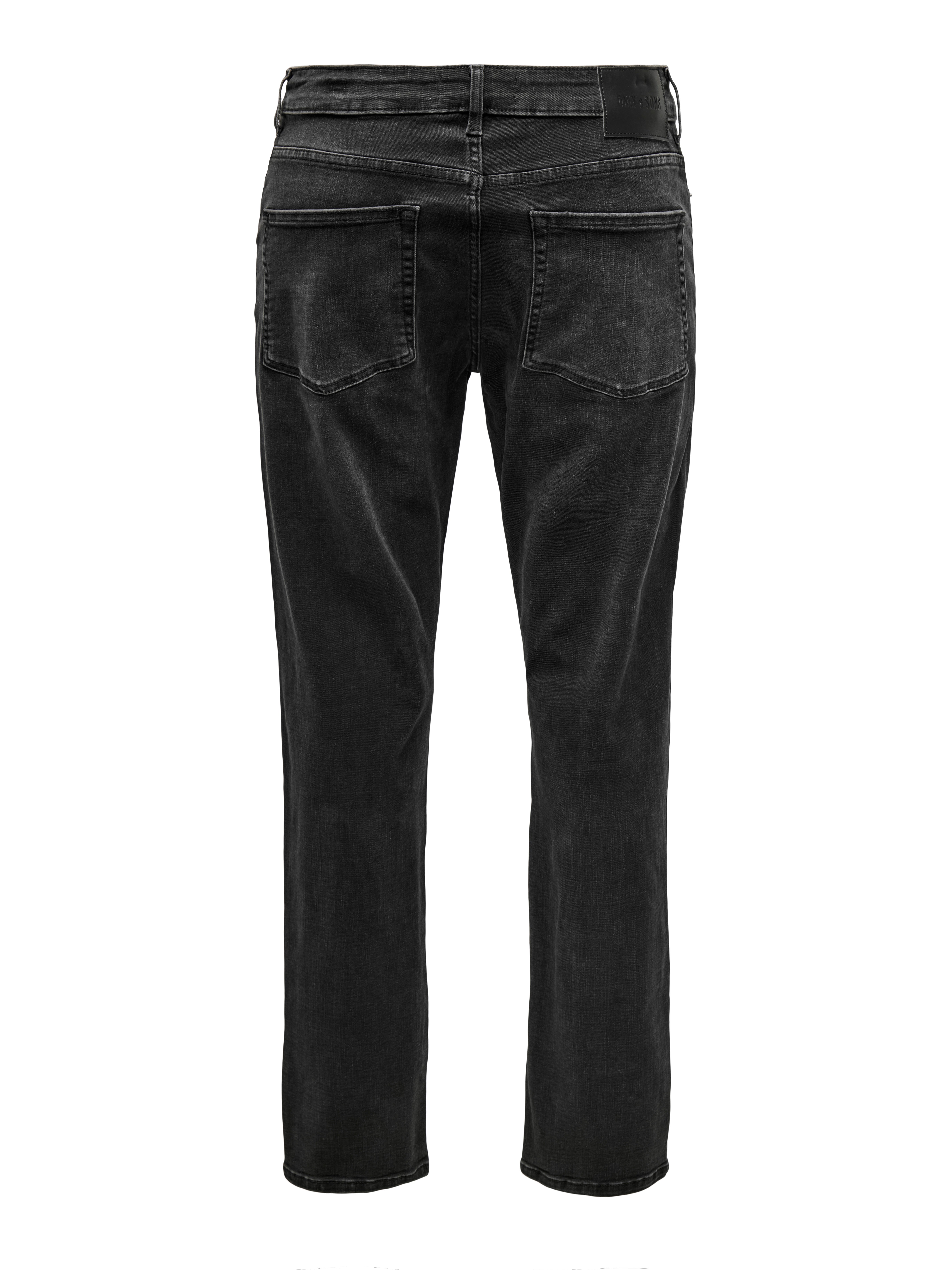 ONSWEFT Mittlere Taille Normal geschnitten Jeans Washed Black