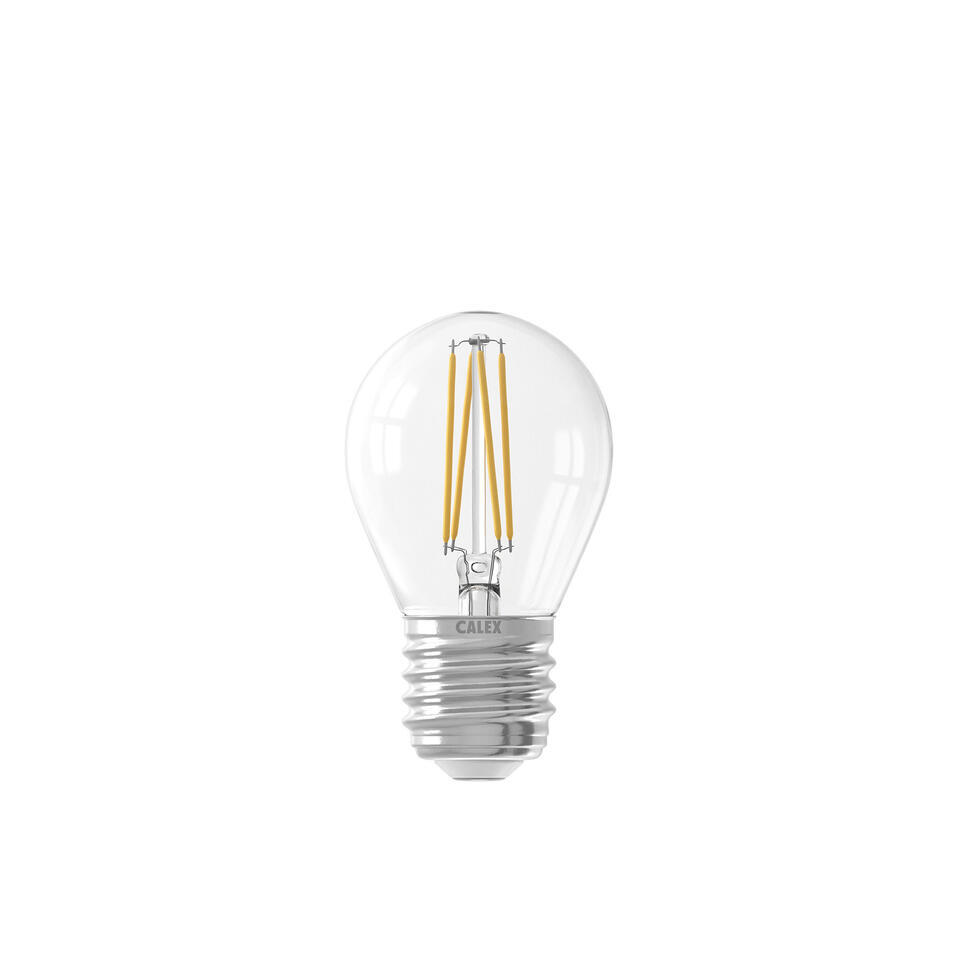 Calex Led Kogellamp - transparant - E27