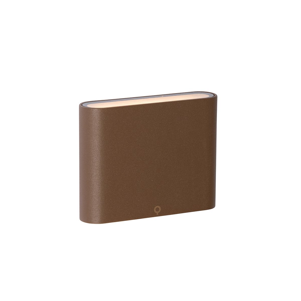 Moderne buiten wandlamp roestbruin 11,5 cm incl. LED IP65 - Batt