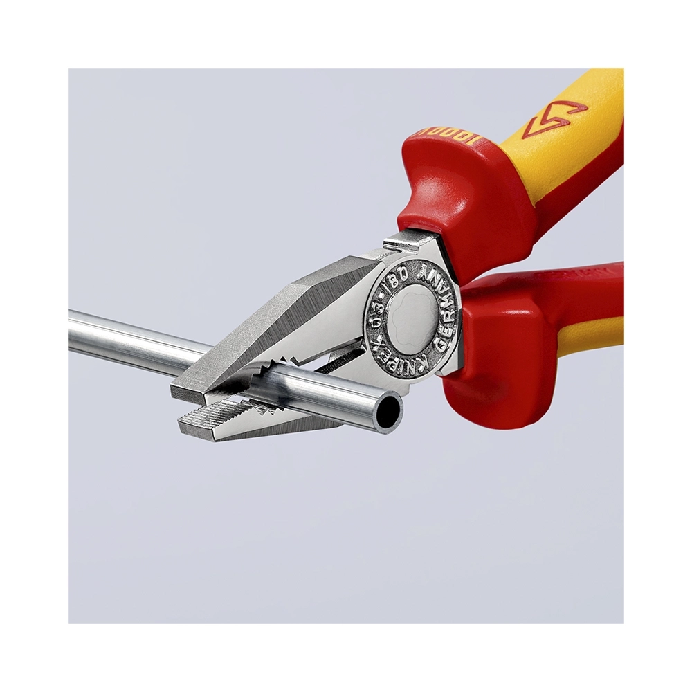 KNIPEX Kombizange isoliert VDE 180mm