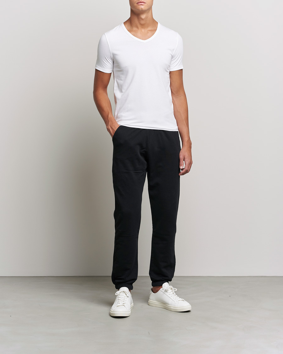 2-Pack V-Neck Slim Fit T-Shirt White