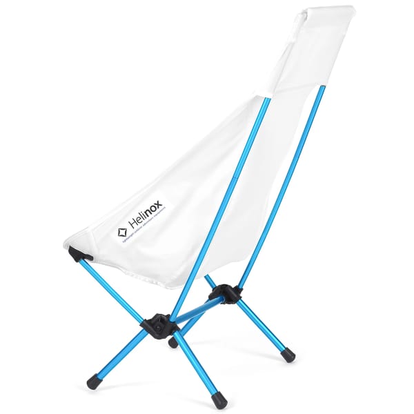 Siège camping HELINOX CHAIR ZERO HIGH BACK WHITE/CYAN BLUE