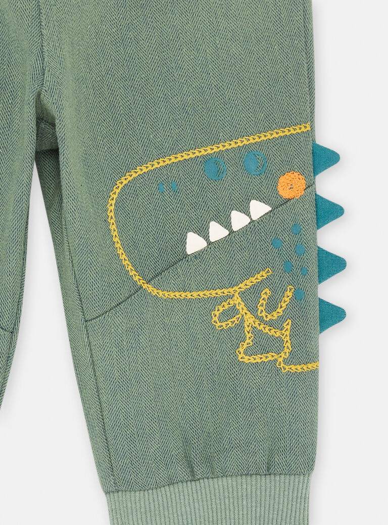 Pantalon vert tilleul bébé garçon