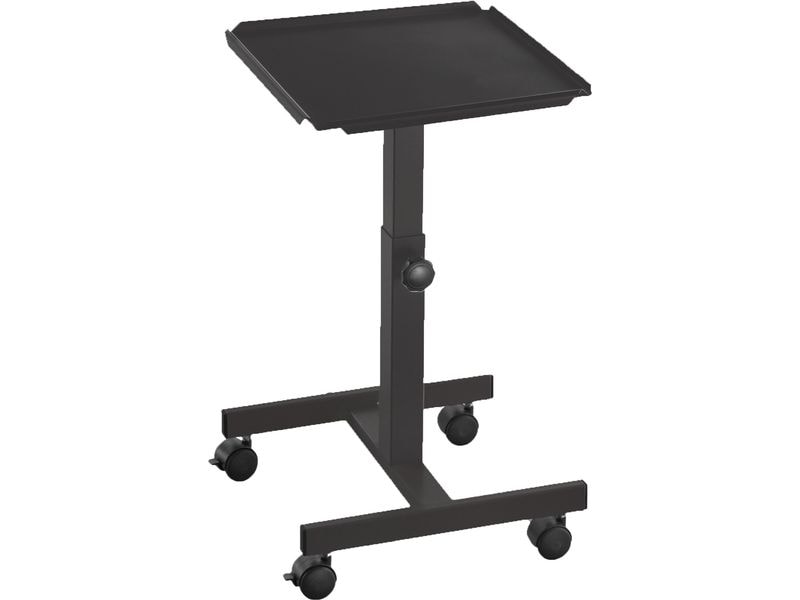 Celexon Projektionstisch PT1010B Schwarz Mobiler Projektor-Tisch