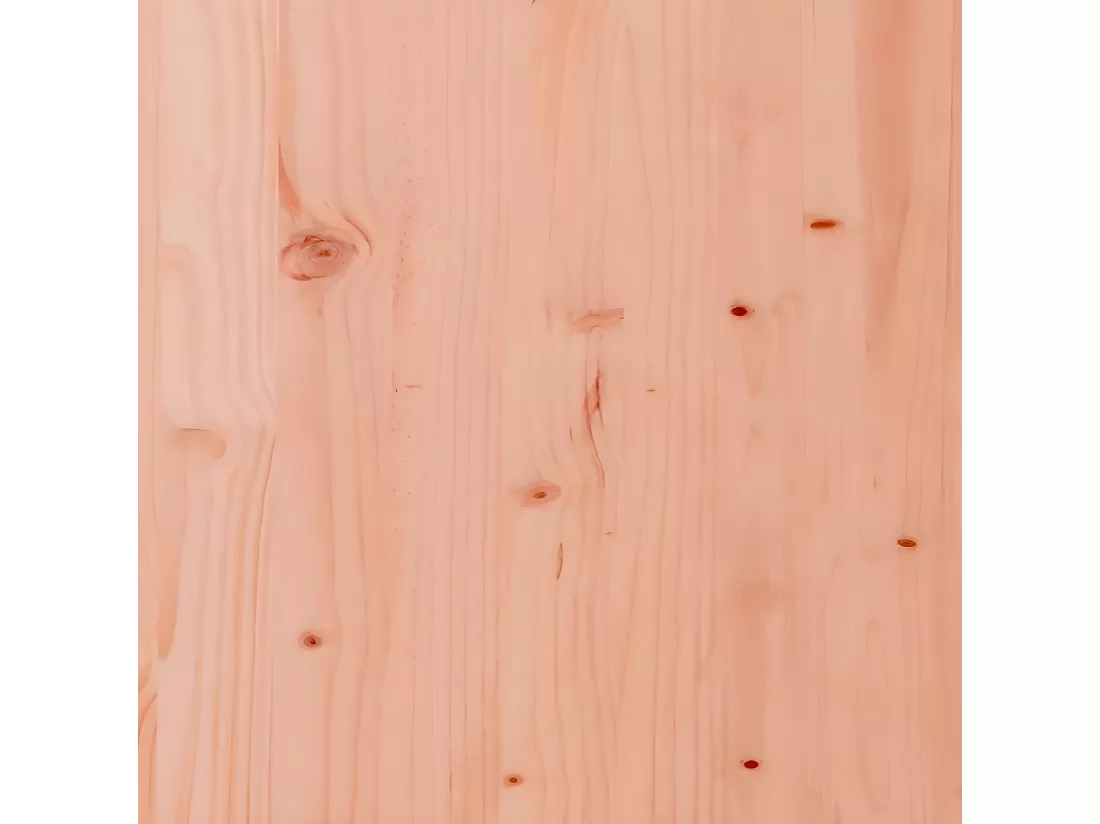 Repose-pied de jardin 62x63,5x32 cm bois massif de douglas