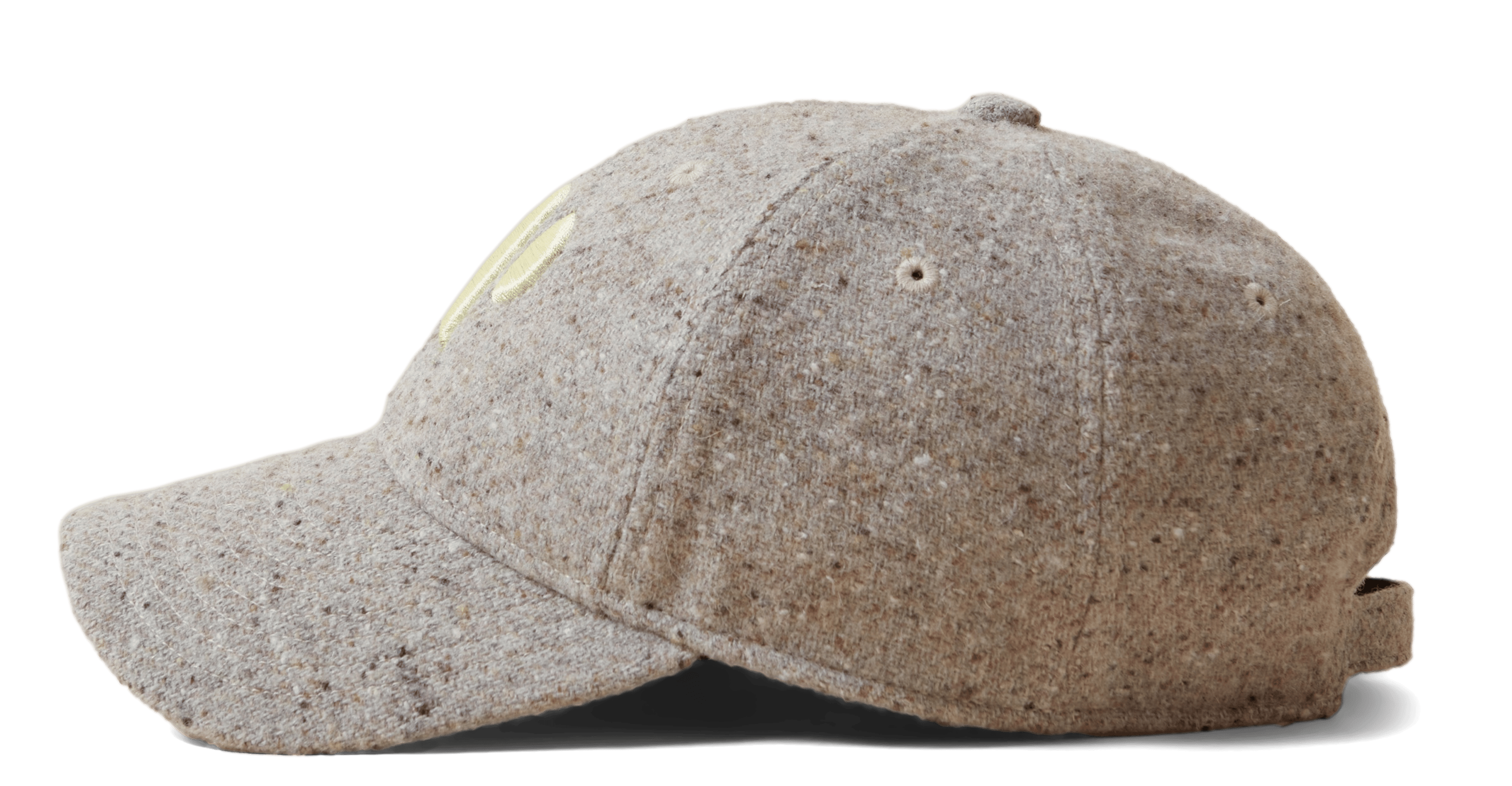 Casquette en laine mélangée | Marron