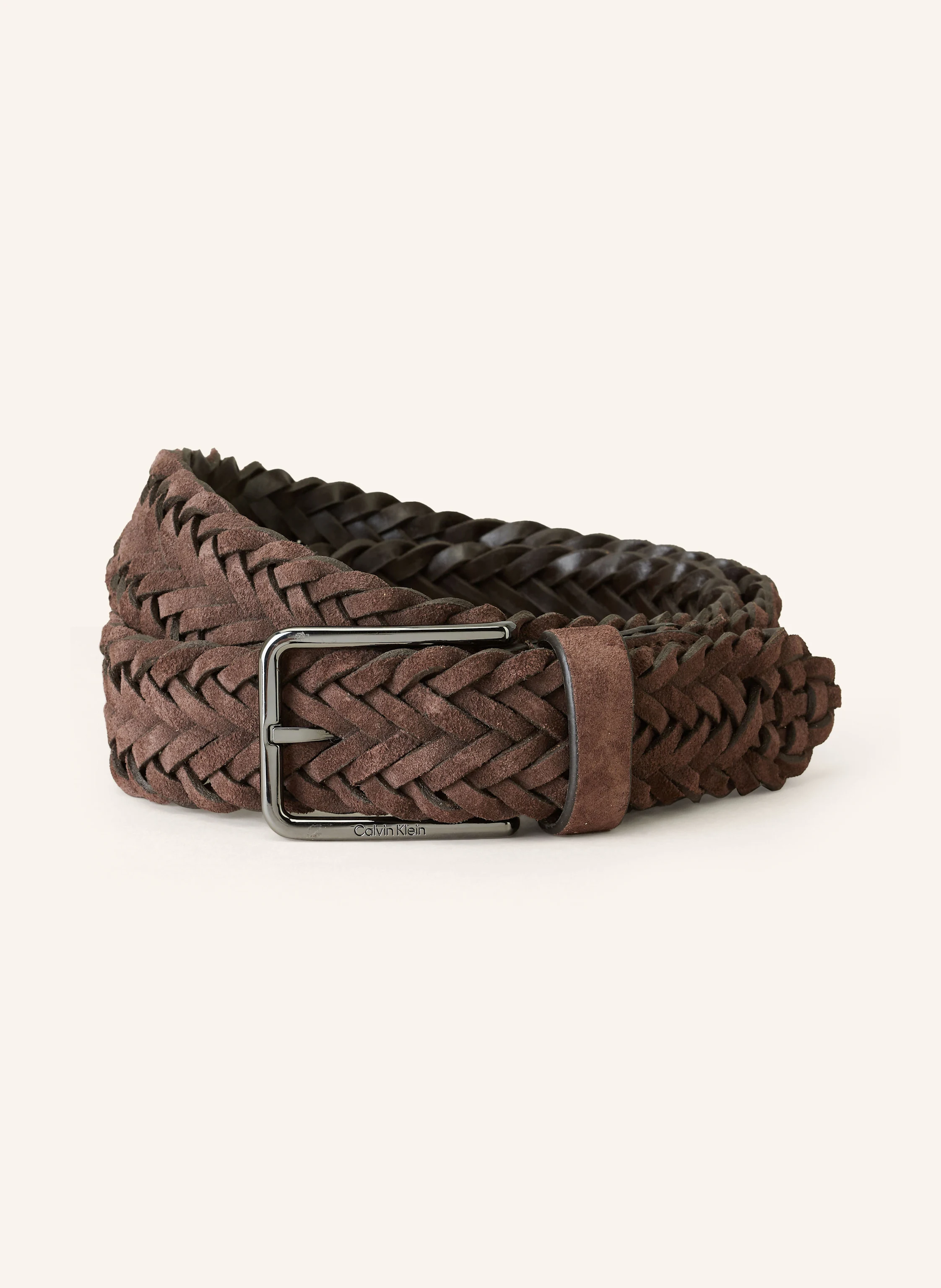 Calvin Klein Flechtgürtel aus Leder