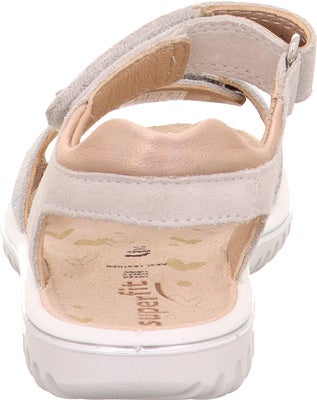 Superfit Sparkle Sandaler, Hvit/Gull