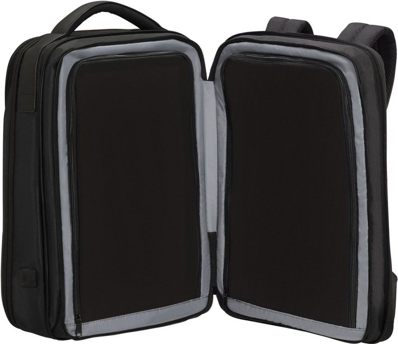 Samsonite Laptoprugzak - Litepoint Backpack 17.3 inch Uitbreidbaar - Black