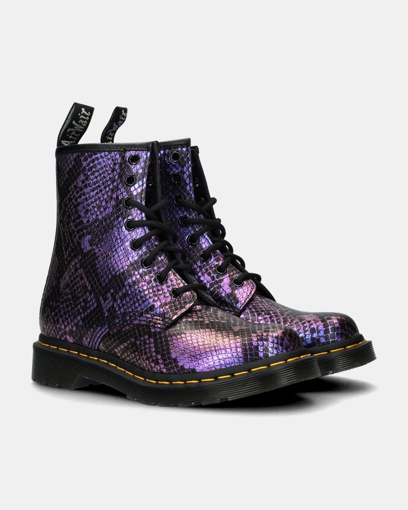 Dr. Martens Viper Croc Veterboots  - zwart