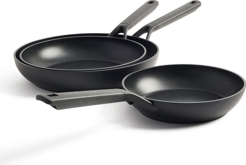 KitchenAid - Classic Pannenset - Zwart - Aluminium - Set van 3