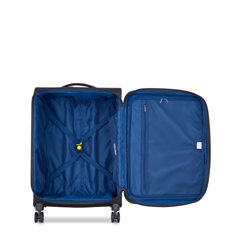 Valise souple Brochant 3 Extensible 67 cm Noir Profond