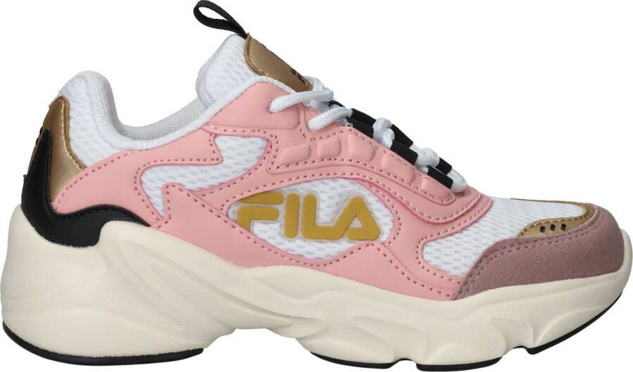 Fila COLLENE sneakers wit lichtroze goud